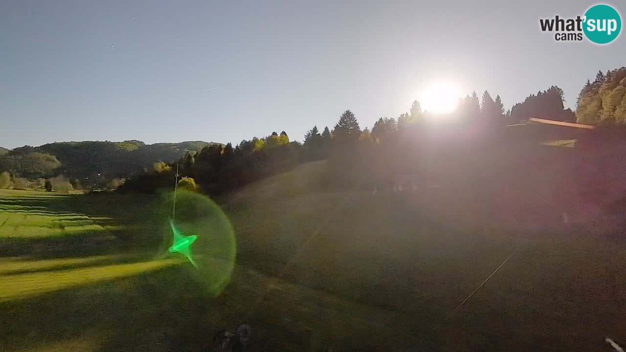 Webcam Smučišče Senožeta – Ski Resort Live View near Bohinj