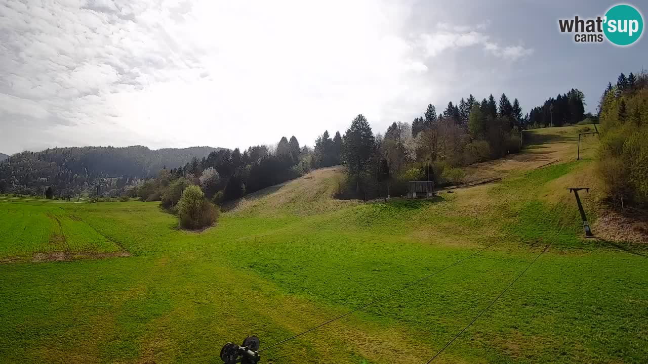 Webcam Smučišče Senožeta – Ski Resort Live View near Bohinj