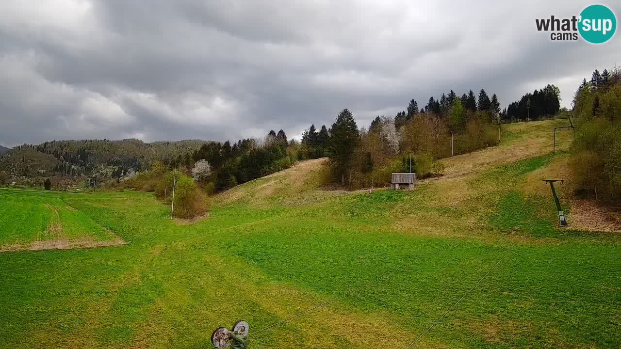 Webcam Smučišče Senožeta – Ski Resort Live View near Bohinj