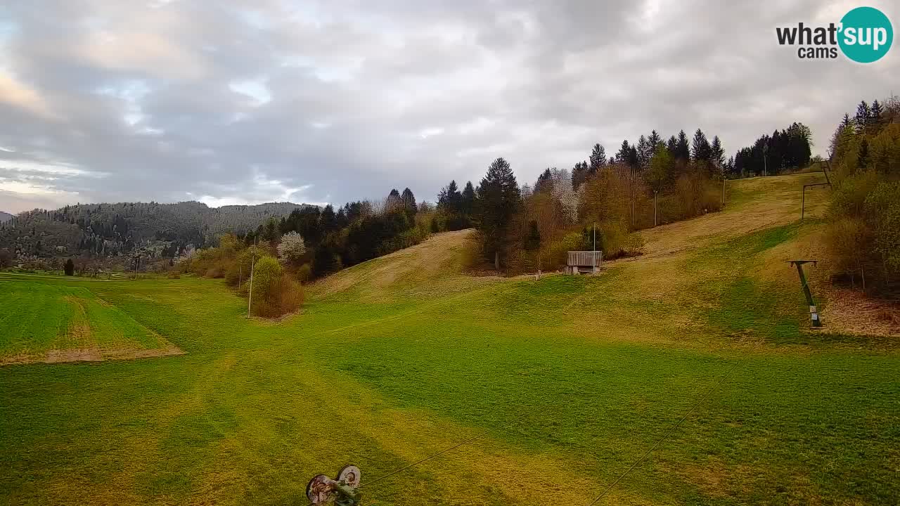 Webcam Smučišče Senožeta – Ski Resort Live View near Bohinj