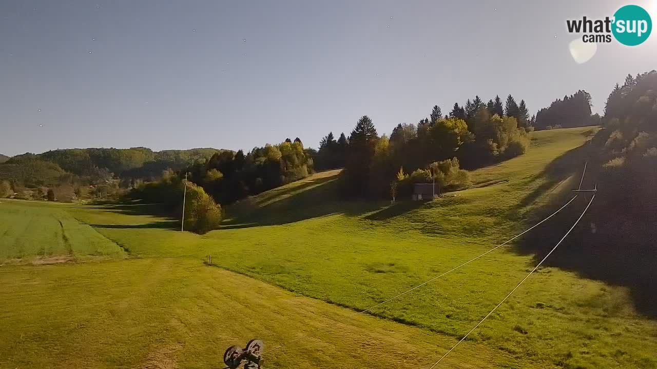 Webcam Smučišče Senožeta – Ski Resort Live View near Bohinj