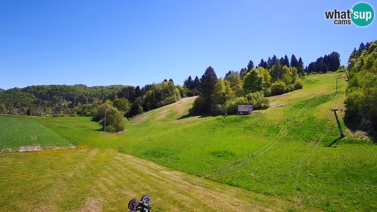 Webcam Smučišče Senožeta – Ski Resort Live View near Bohinj