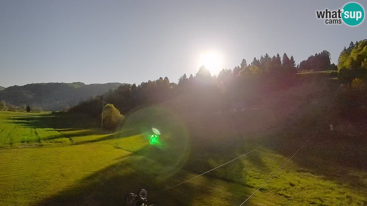 Webcam Smučišče Senožeta – Stazione sciistica a Srednja Vas vicino Bohinj