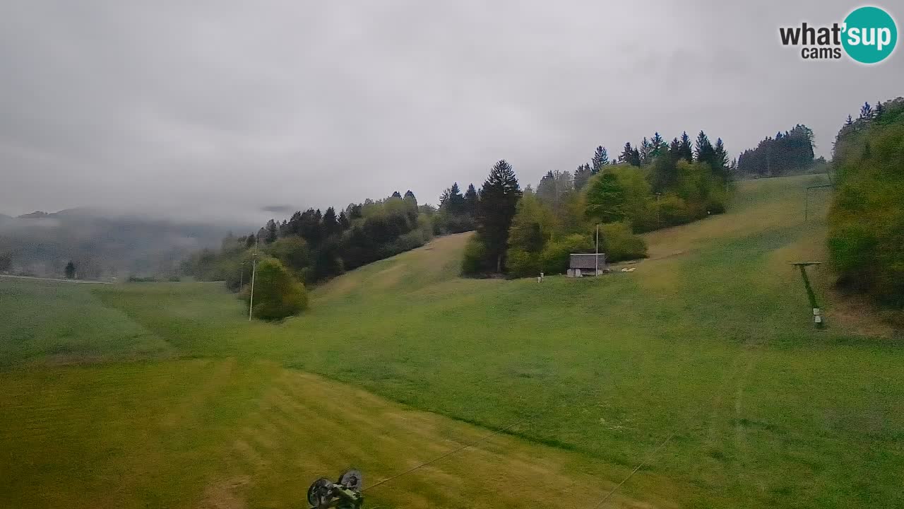 Webcam Smučišče Senožeta – Ski Resort Live View near Bohinj