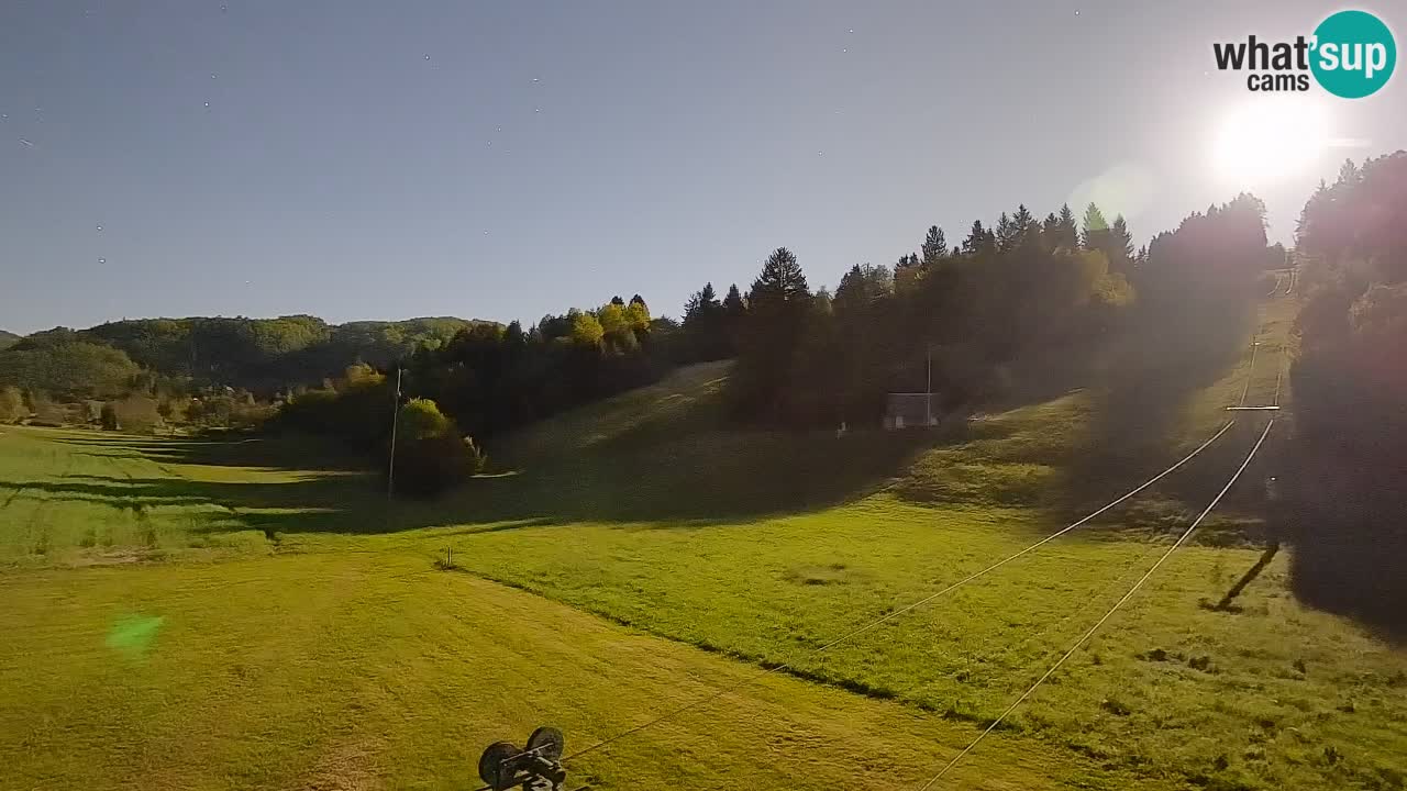 Webcam Smučišče Senožeta – Ski Resort Live View near Bohinj
