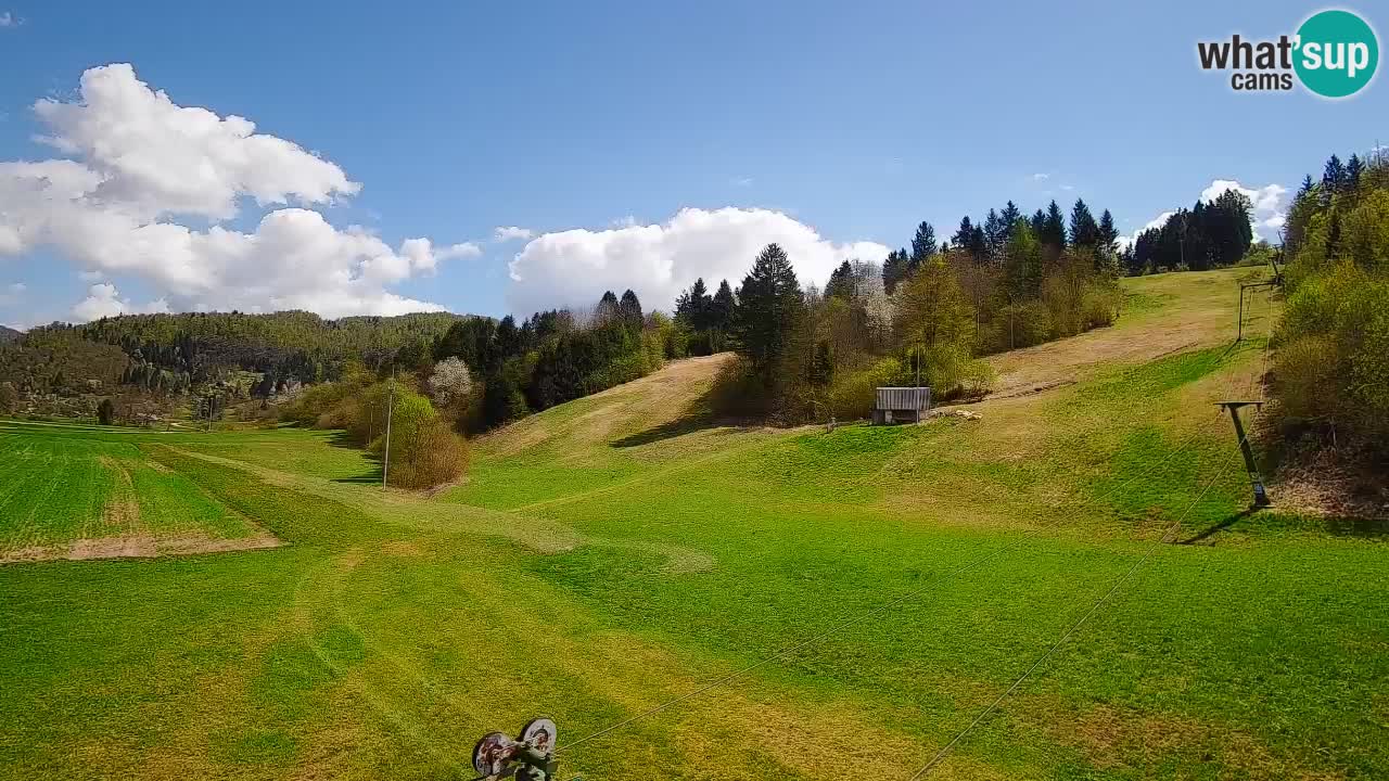 Webcam Smučišče Senožeta – Stazione sciistica a Srednja Vas vicino Bohinj