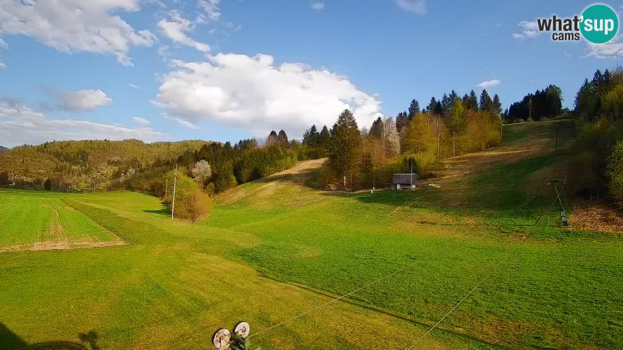Web kamera Smučišče Senožeta – Skijalište u Srednjoj Vasi kod Bohinja