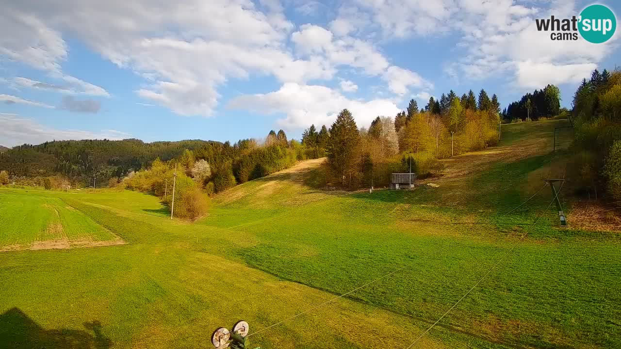 Webcam Smučišče Senožeta – Stazione sciistica a Srednja Vas vicino Bohinj