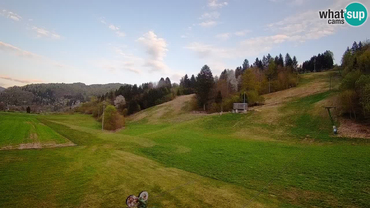 Webcam Smučišče Senožeta – Ski Resort Live View near Bohinj