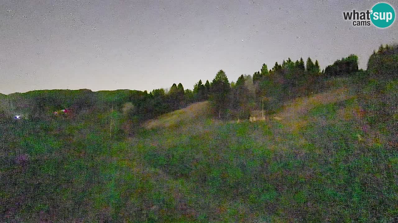 Webcam Smučišče Senožeta – Stazione sciistica a Srednja Vas vicino Bohinj