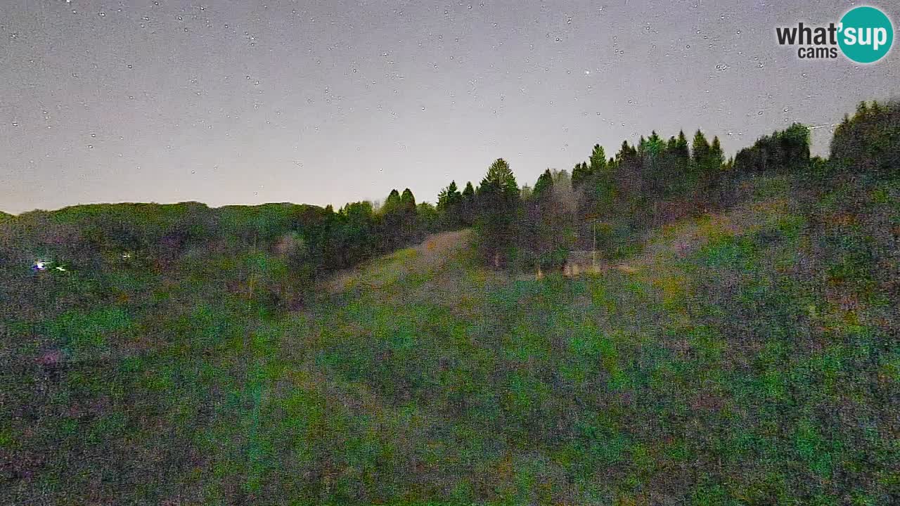 Webcam Smučišče Senožeta – Ski Resort Live View near Bohinj