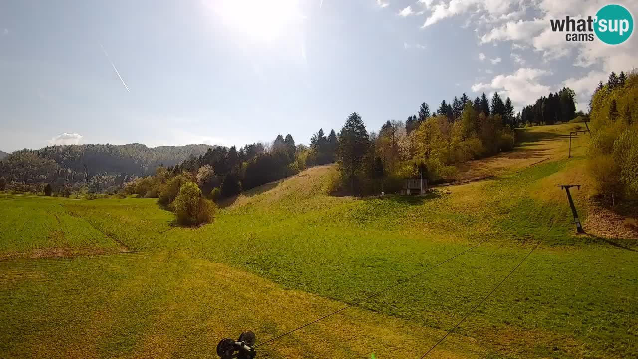 Webcam Smučišče Senožeta – Ski Resort Live View near Bohinj