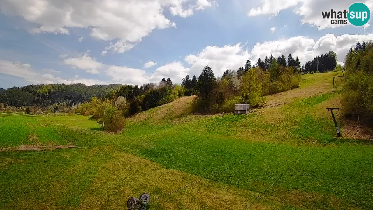 Webcam Smučišče Senožeta – Ski Resort Live View near Bohinj