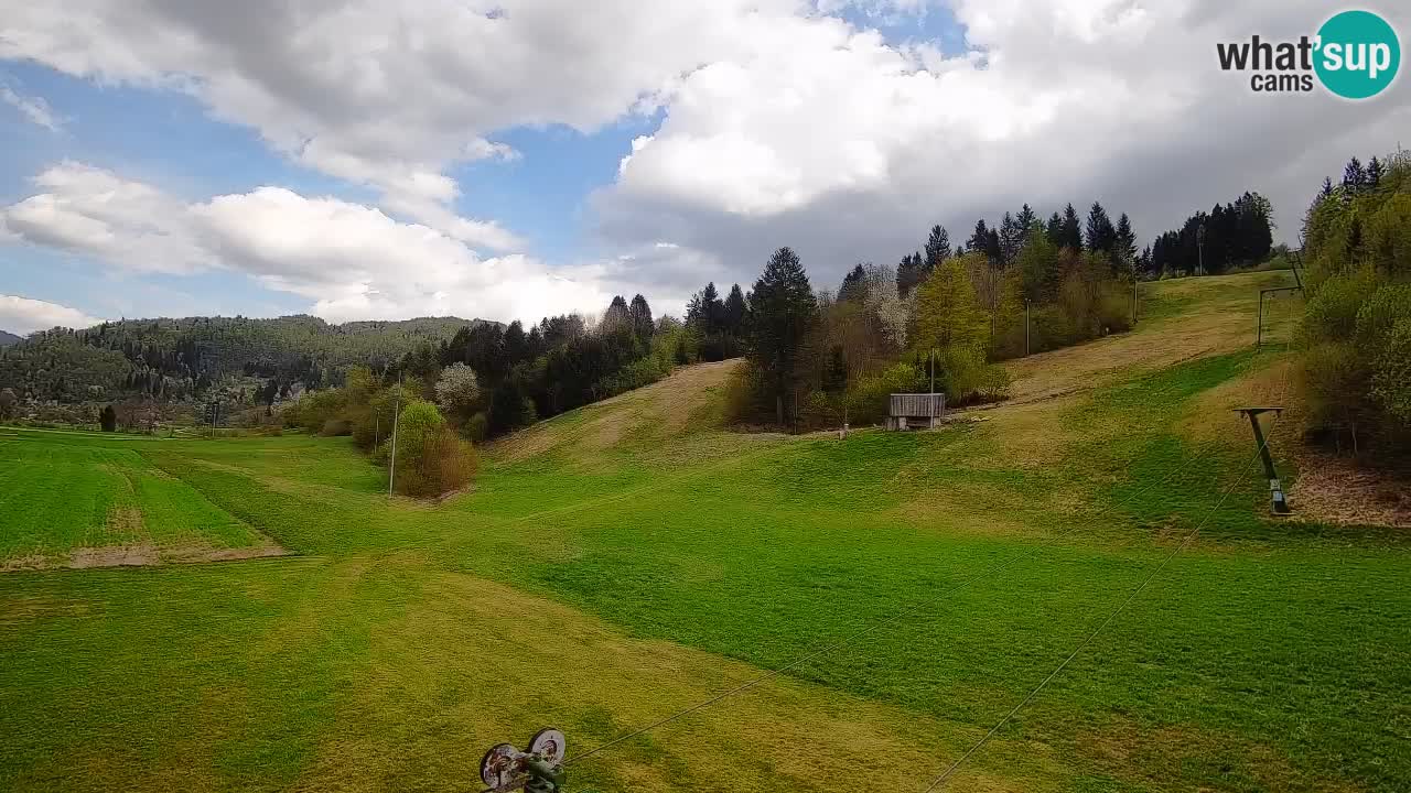 Webcam Smučišče Senožeta – Ski Resort Live View near Bohinj