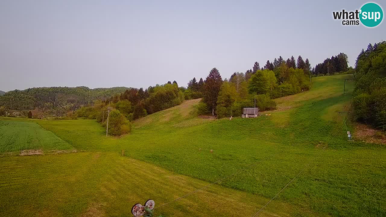 Webcam Smučišče Senožeta – Stazione sciistica a Srednja Vas vicino Bohinj