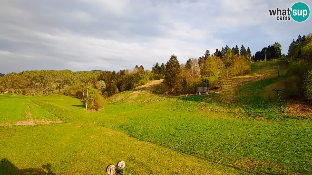 Webcam Smučišče Senožeta – Stazione sciistica a Srednja Vas vicino Bohinj