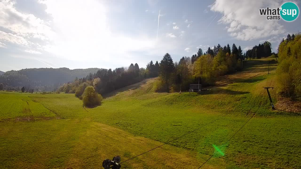 Webcam Smučišče Senožeta – Stazione sciistica a Srednja Vas vicino Bohinj