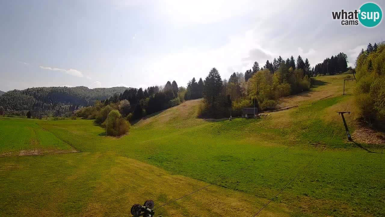 Webcam Smučišče Senožeta – Stazione sciistica a Srednja Vas vicino Bohinj