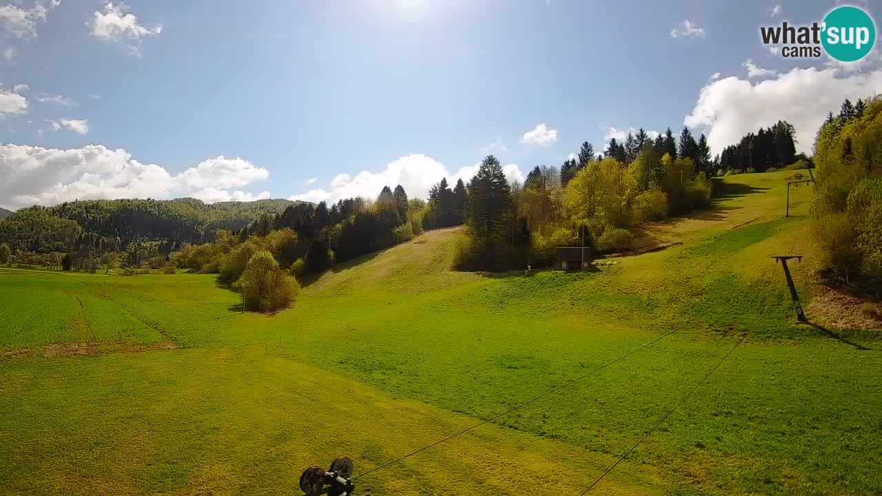 Webcam Smučišče Senožeta – Stazione sciistica a Srednja Vas vicino Bohinj