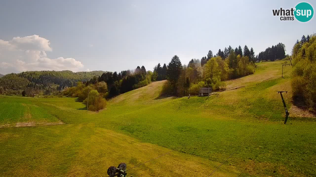Webcam Smučišče Senožeta – Ski Resort Live View near Bohinj