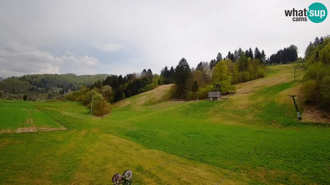 Webcam Smučišče Senožeta – Ski Resort Live View near Bohinj