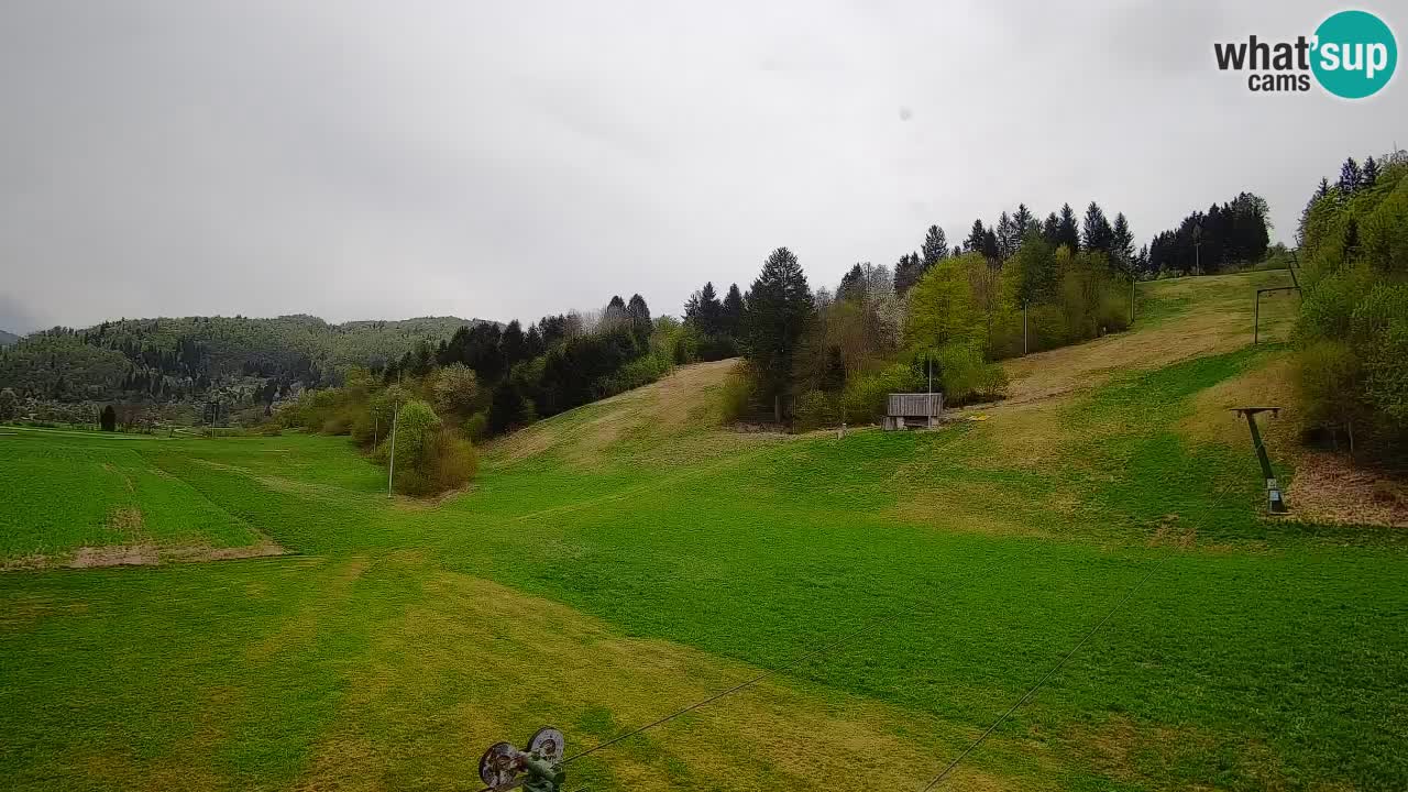 Webcam Smučišče Senožeta – Stazione sciistica a Srednja Vas vicino Bohinj