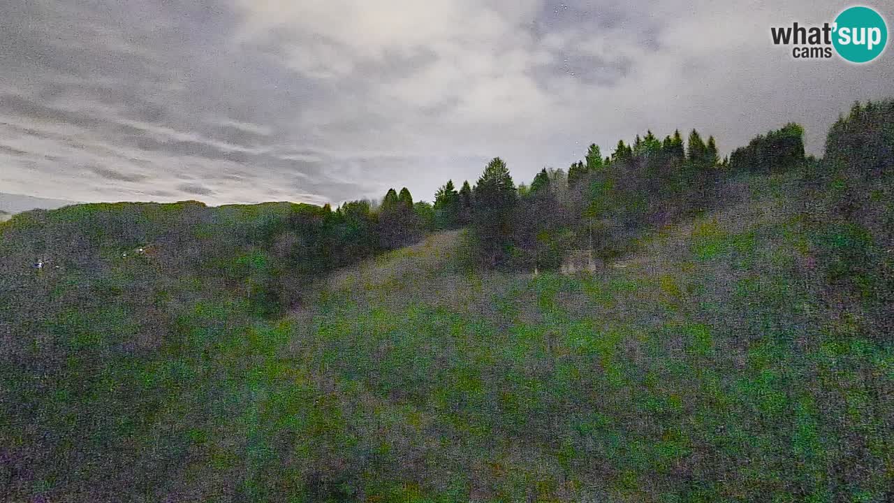 Webcam Smučišče Senožeta – Station de ski à Srednja Vas près de Bohinj