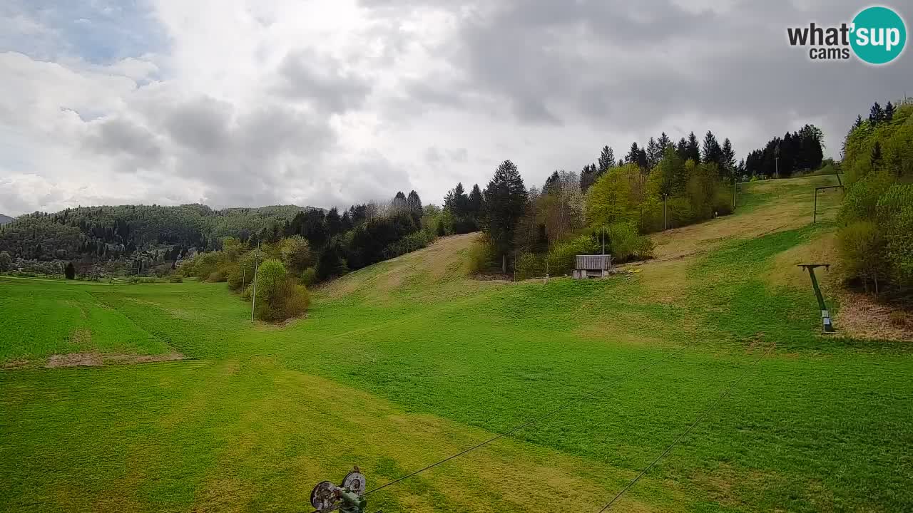 Webcam Smučišče Senožeta – Ski Resort Live View near Bohinj