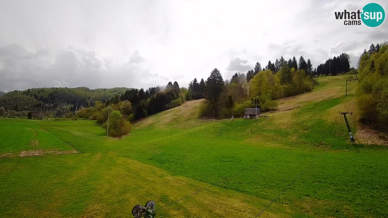 Webcam Smučišče Senožeta – Station de ski à Srednja Vas près de Bohinj