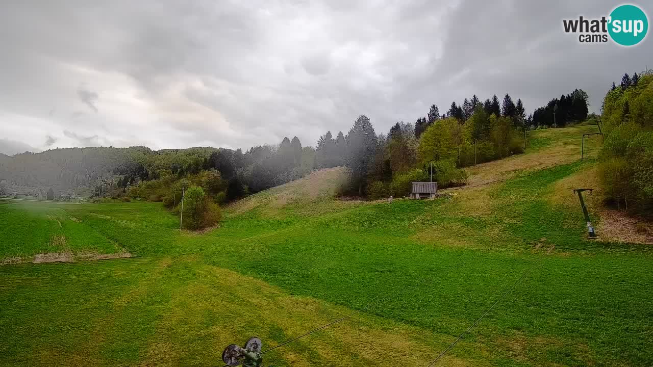 Webcam Smučišče Senožeta – Ski Resort Live View near Bohinj