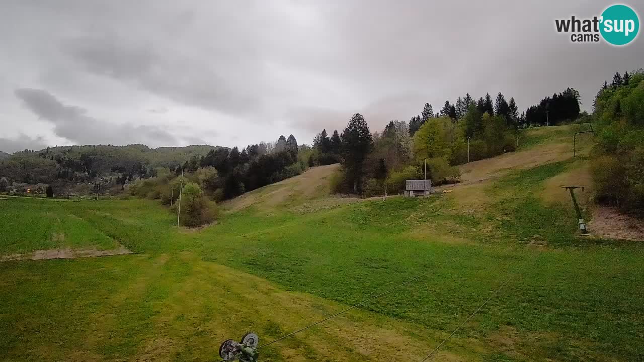 Webcam Smučišče Senožeta – Stazione sciistica a Srednja Vas vicino Bohinj