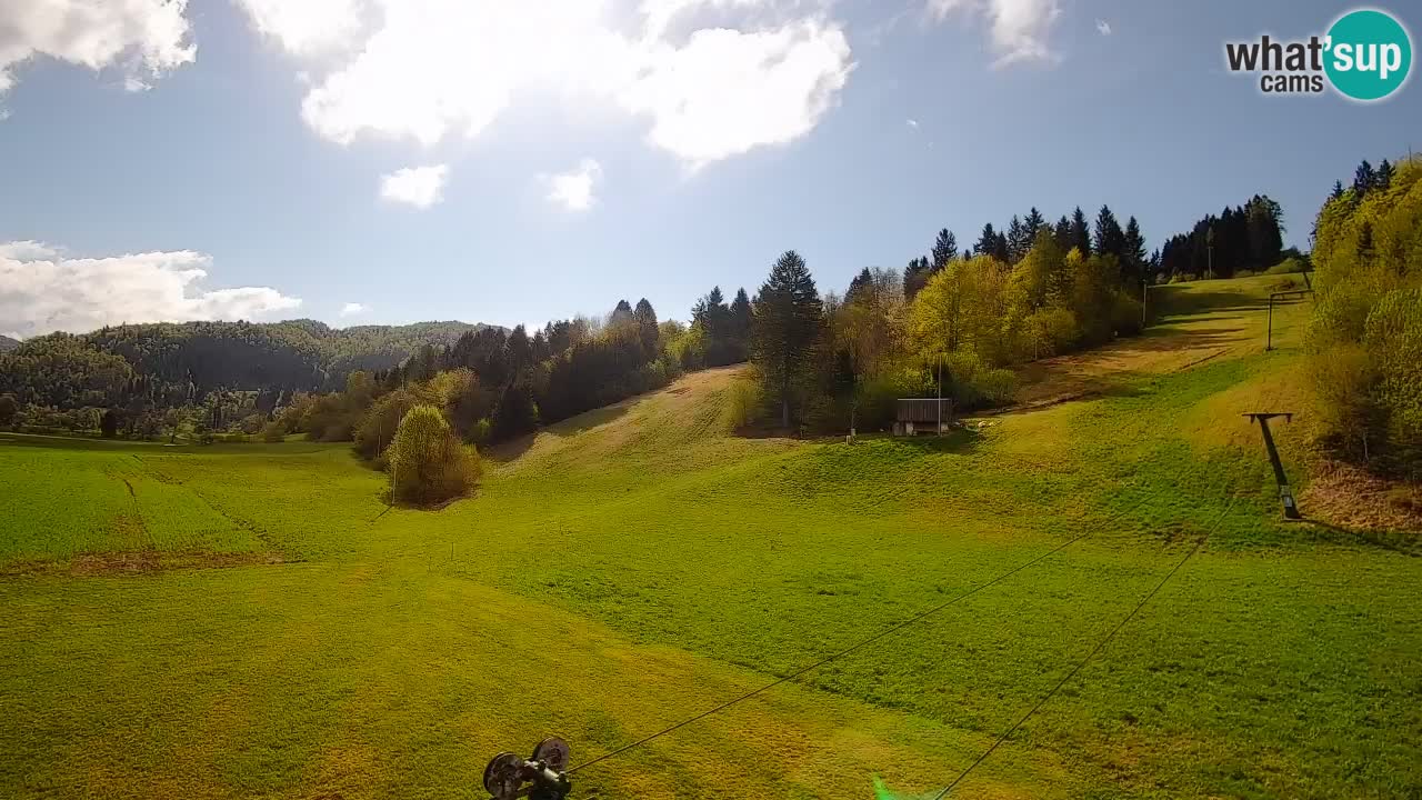 Webcam Smučišče Senožeta – Ski Resort Live View near Bohinj