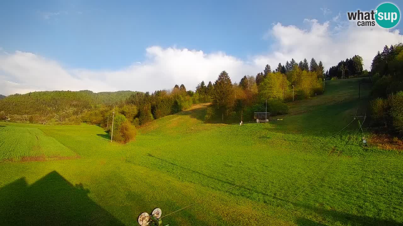 Webcam Smučišče Senožeta – Ski Resort Live View near Bohinj