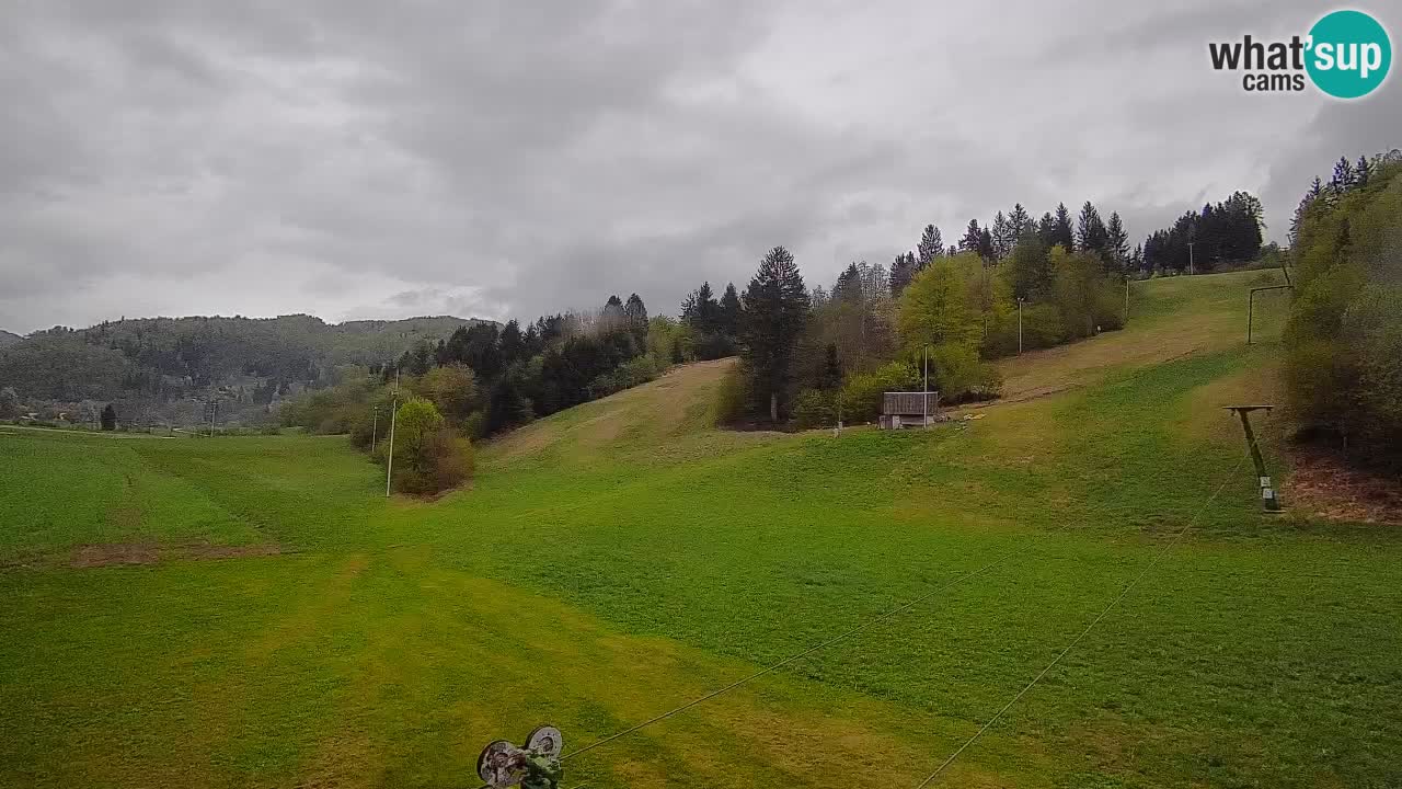 Webcam Smučišče Senožeta – Ski Resort Live View near Bohinj