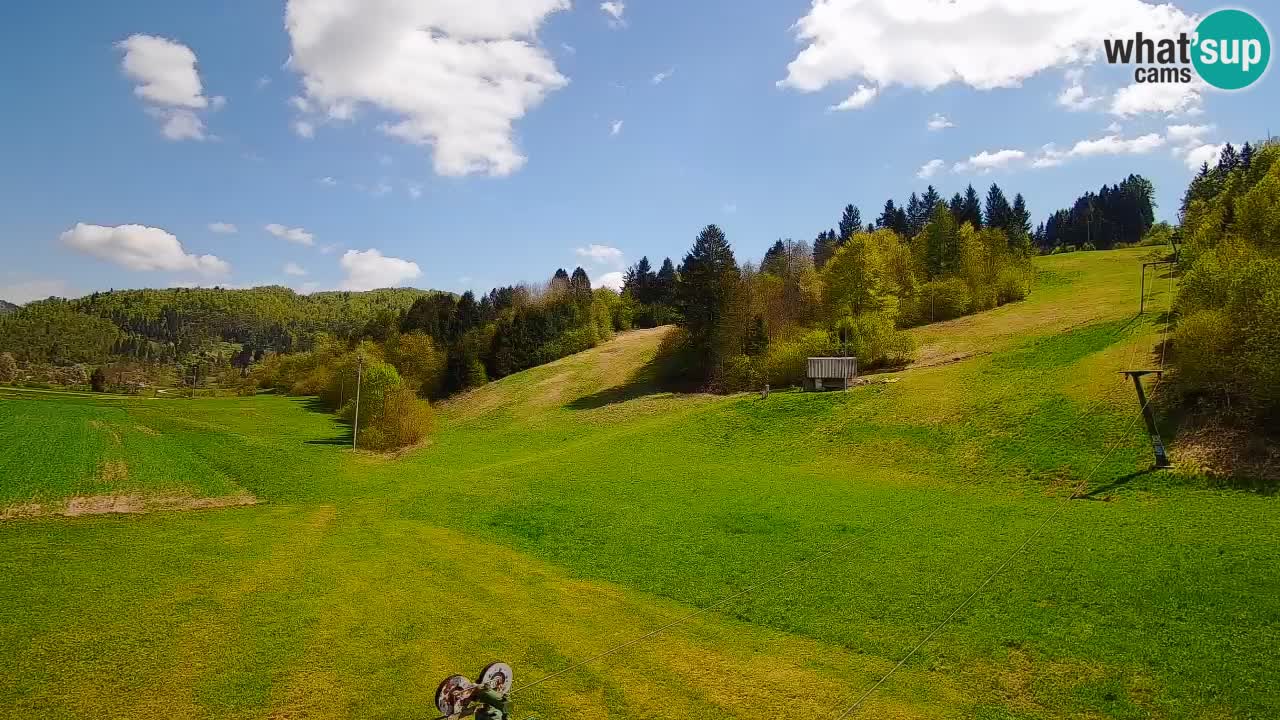 Webcam Smučišče Senožeta – Ski Resort Live View near Bohinj