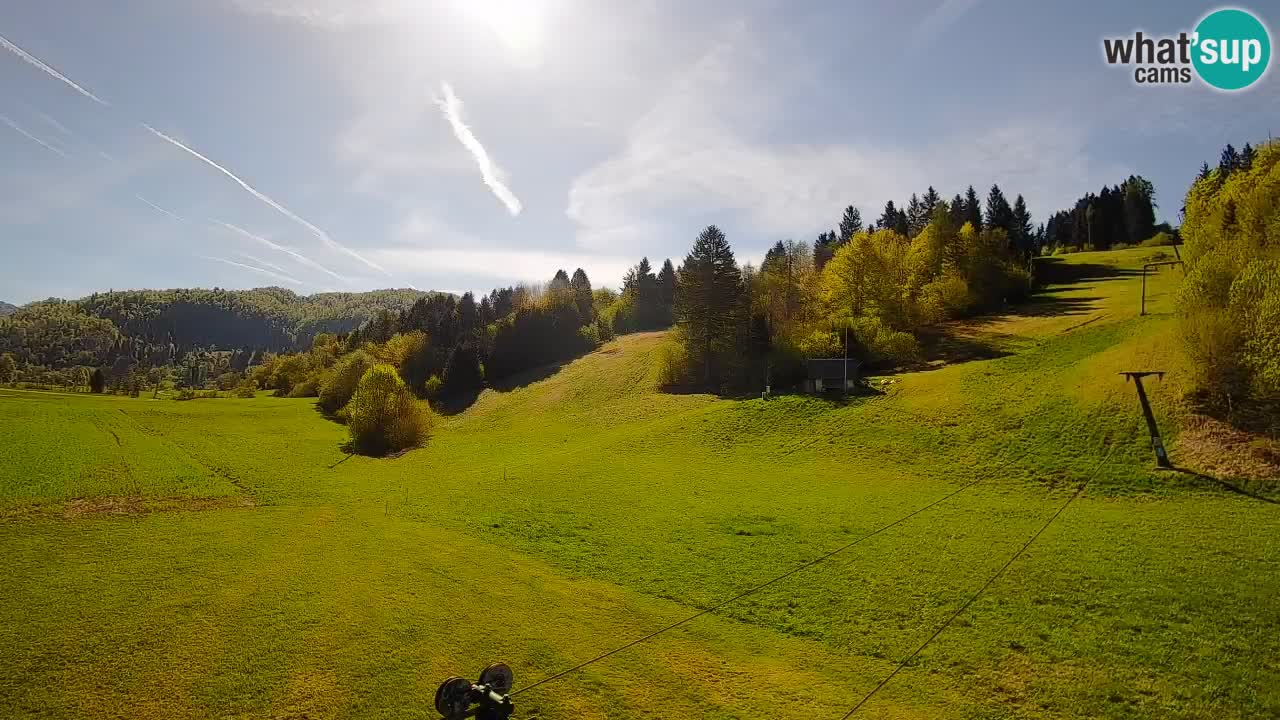 Webcam Smučišče Senožeta – Ski Resort Live View near Bohinj