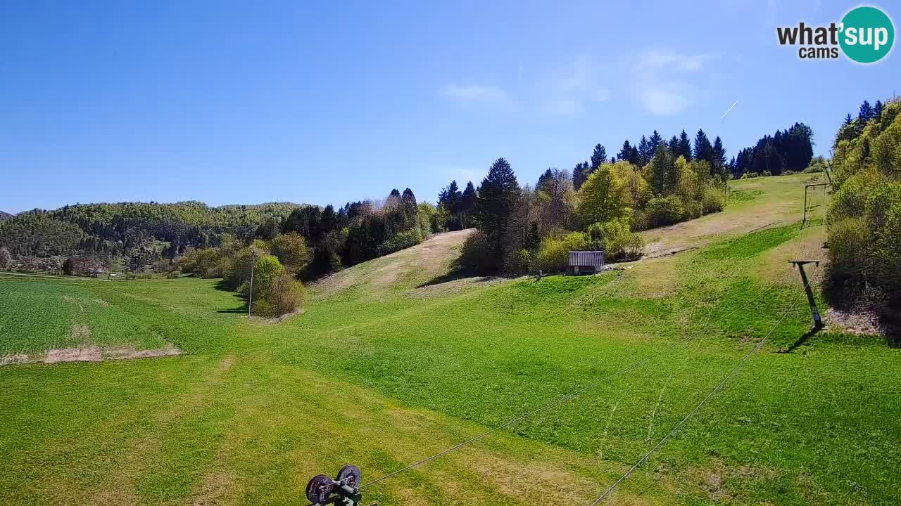 Webcam Smučišče Senožeta – Stazione sciistica a Srednja Vas vicino Bohinj