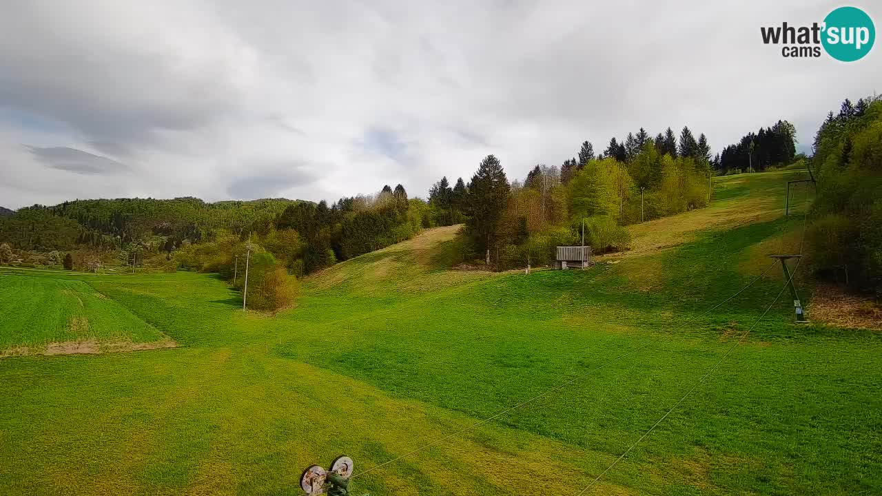 Webcam Smučišče Senožeta – Ski Resort Live View near Bohinj