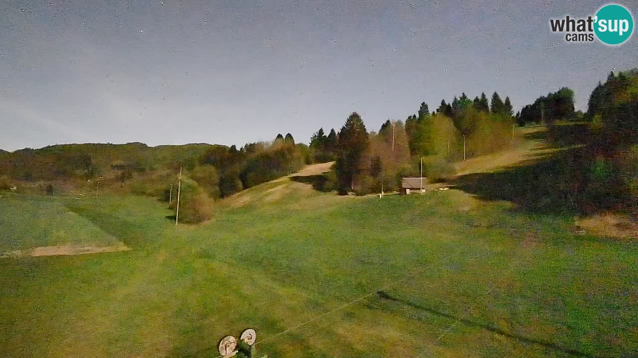 Webcam Smučišče Senožeta – Ski Resort Live View near Bohinj