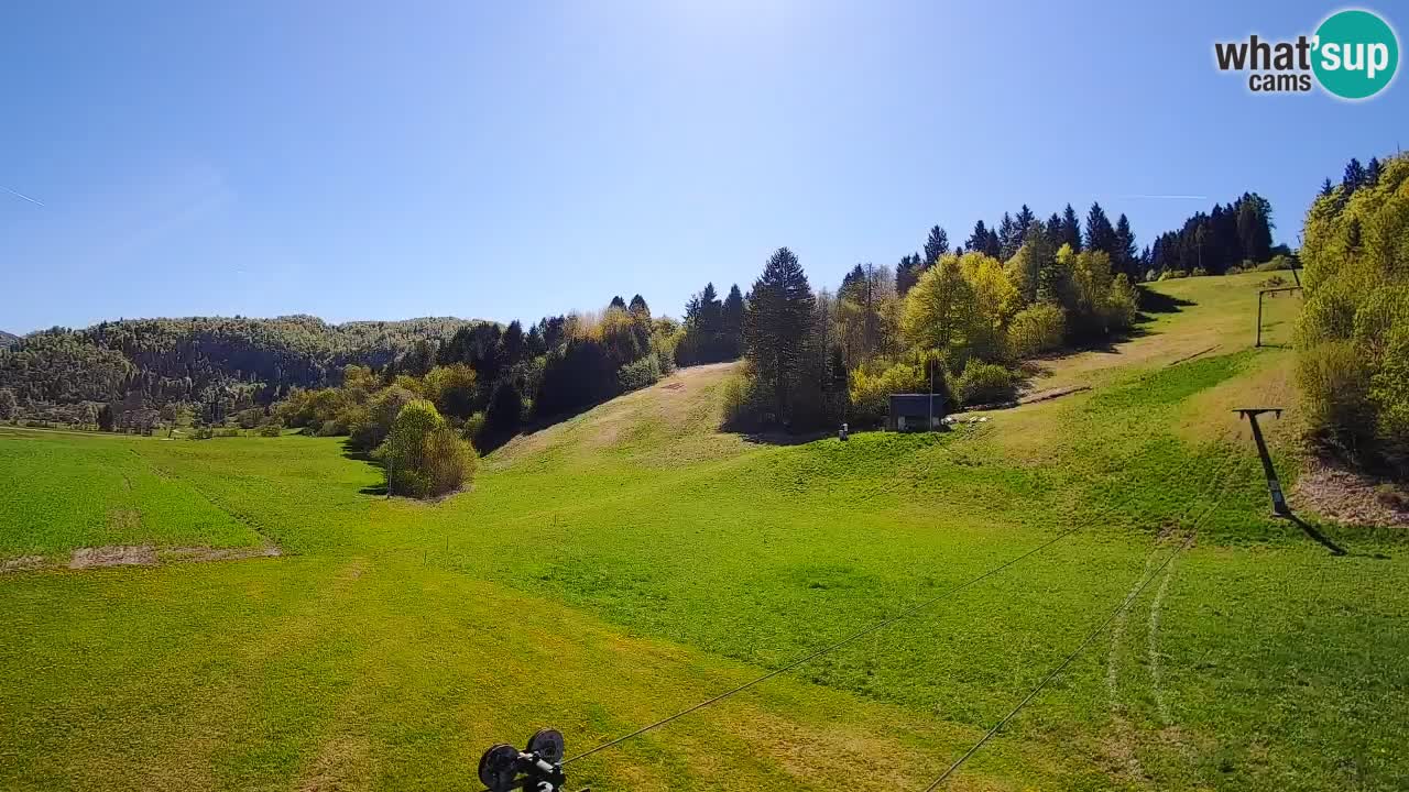 Webcam Smučišče Senožeta – Stazione sciistica a Srednja Vas vicino Bohinj