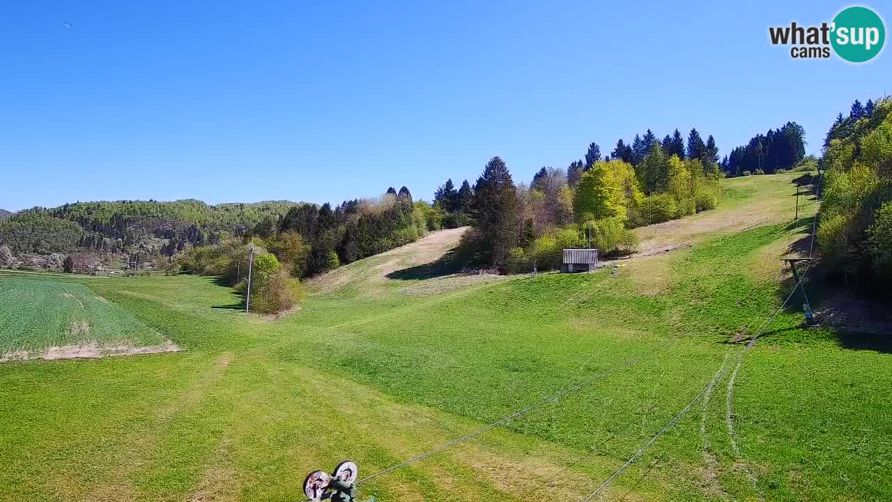 Webcam Smučišče Senožeta – Ski Resort Live View near Bohinj