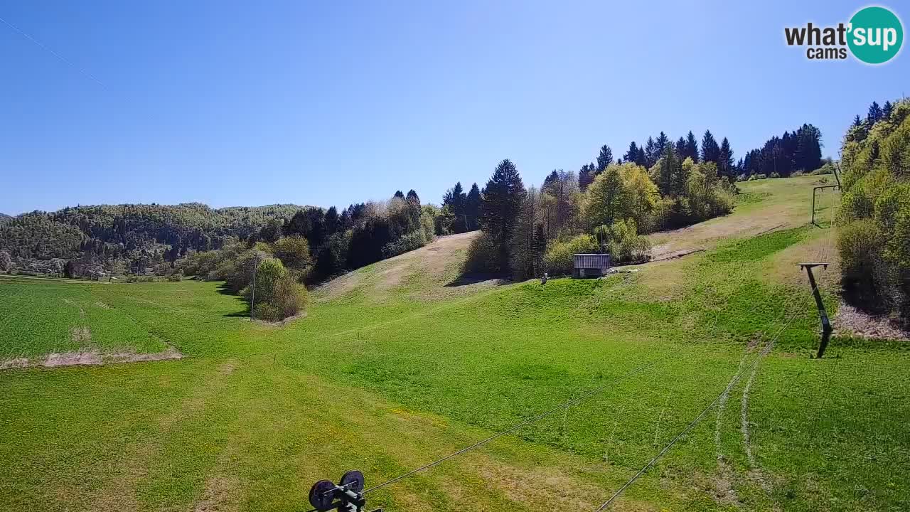 Webcam Smučišče Senožeta – Stazione sciistica a Srednja Vas vicino Bohinj