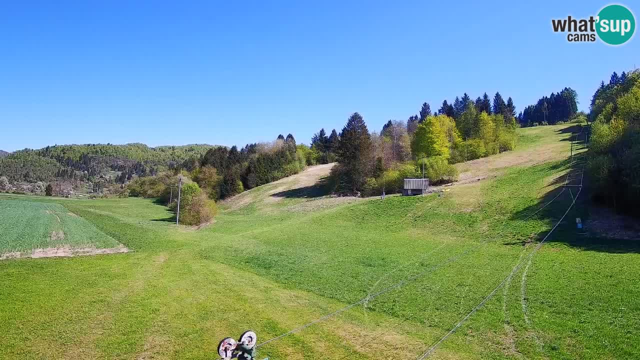 Webcam Smučišče Senožeta – Ski Resort Live View near Bohinj
