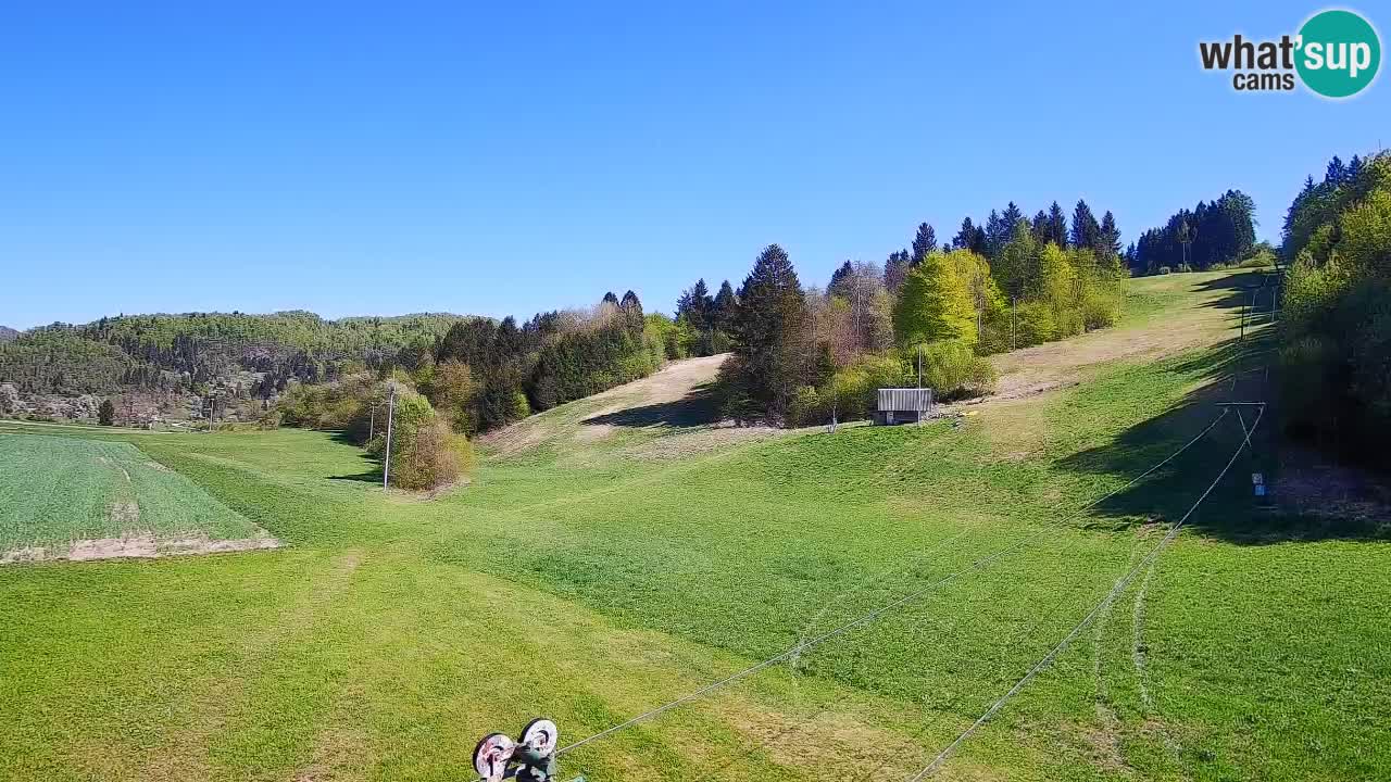 Webcam Smučišče Senožeta – Ski Resort Live View near Bohinj