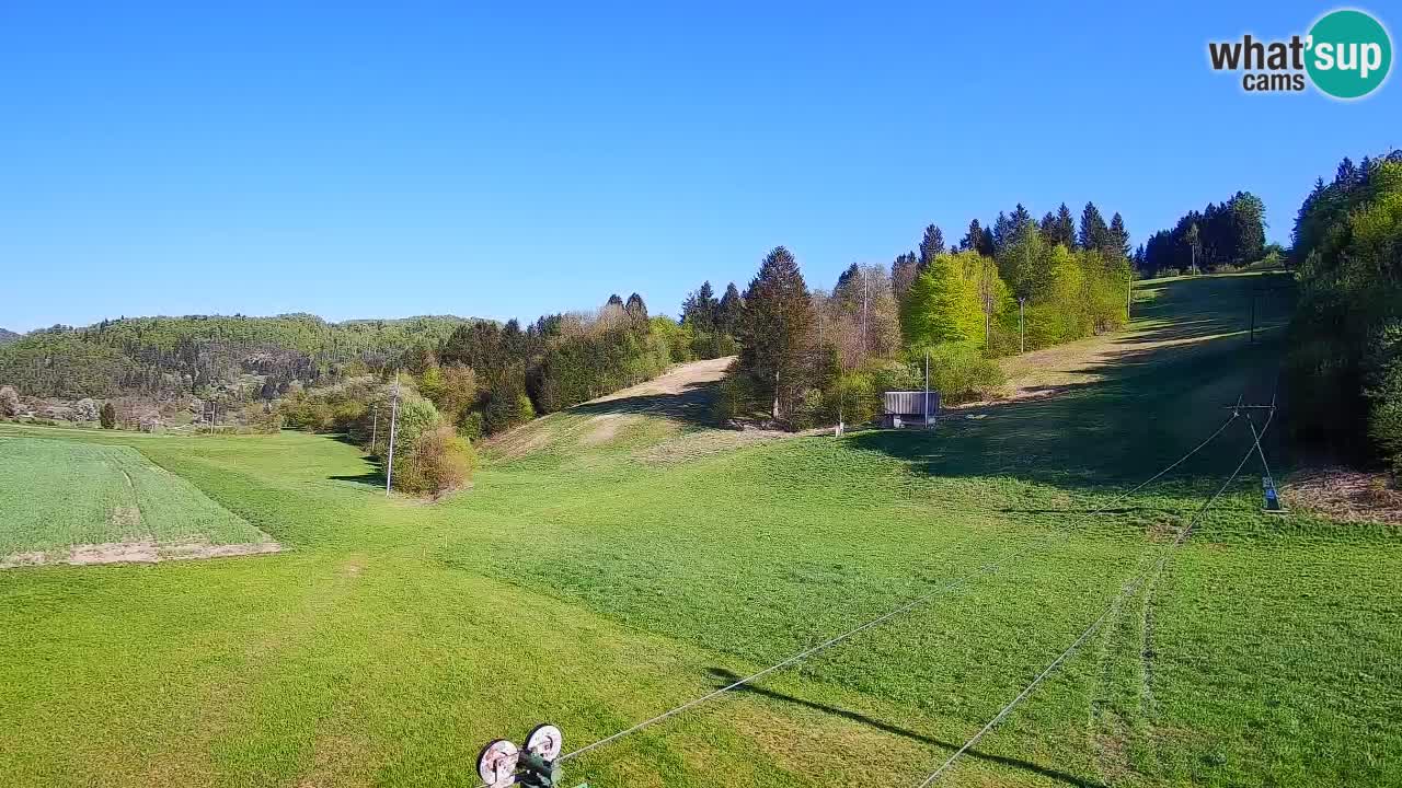 Web kamera Smučišče Senožeta – Skijalište u Srednjoj Vasi kod Bohinja