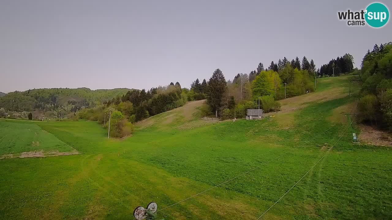 Webcam Smučišče Senožeta – Ski Resort Live View near Bohinj