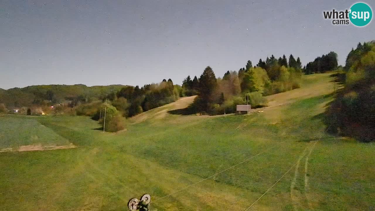 Webcam Smučišče Senožeta – Ski Resort Live View near Bohinj