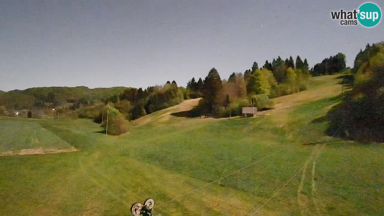 Webcam Smučišče Senožeta – Ski Resort Live View near Bohinj