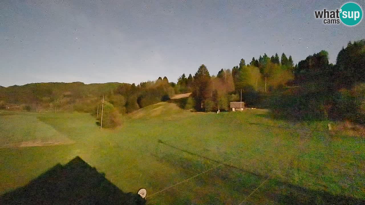 Webcam Smučišče Senožeta – Station de ski à Srednja Vas près de Bohinj