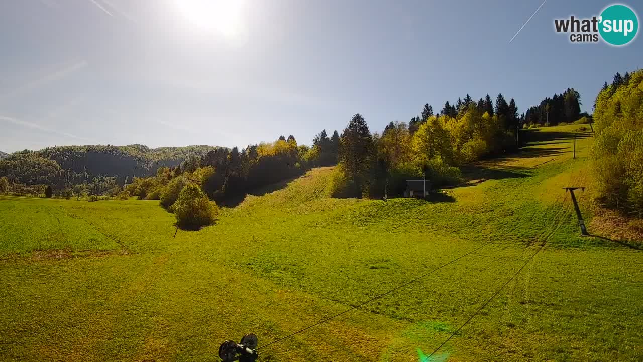 Webcam Smučišče Senožeta – Ski Resort Live View near Bohinj